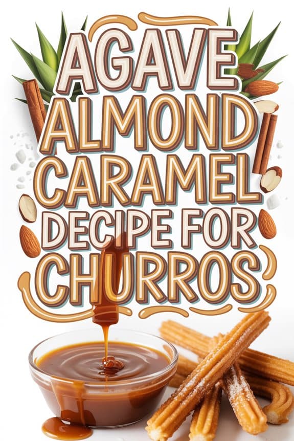 Agave-Mandel-Karamell-Dip Rezept für Churros agave almond caramel dip 0p5pq