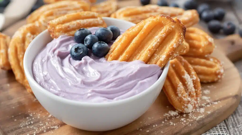 Blaubeer-Dip Kochanleitung