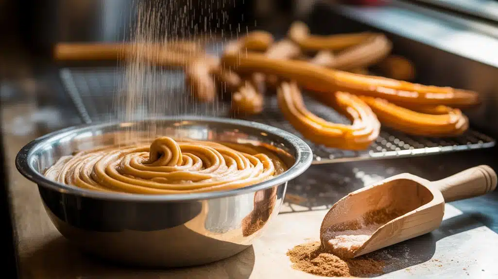 Zimt-Zucker-Beschichtungstechniken