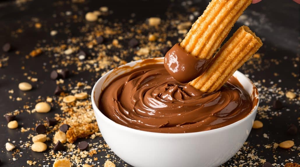 cremige Schokoladendippsauce