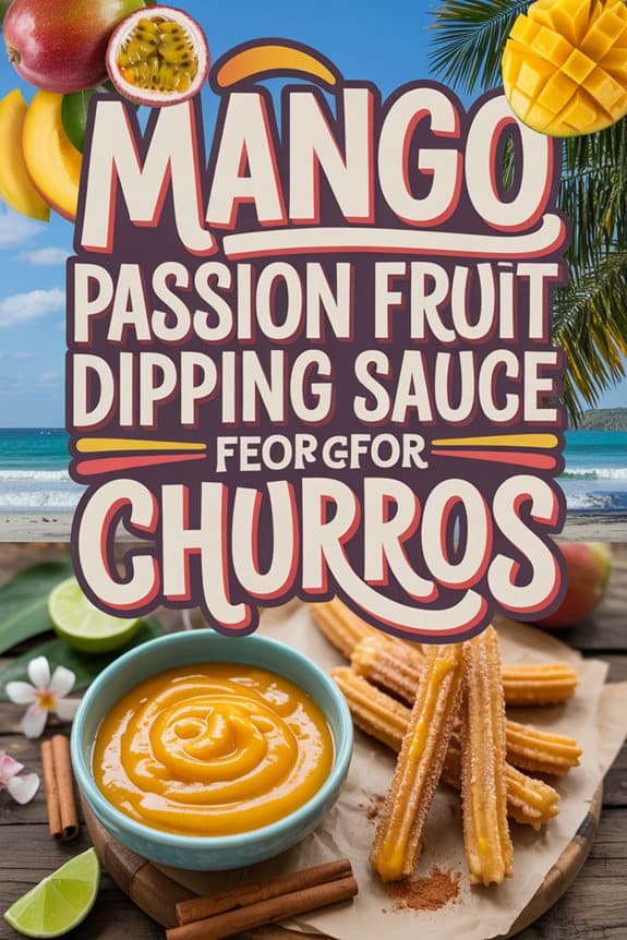 Mango-Maracuja-Dipsauce Rezept für Churros