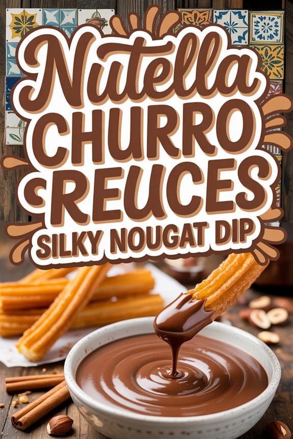 Nutella-Churro-Sauce: Seidiger Nougat-Dip nutella churro sauce recipe k77wt