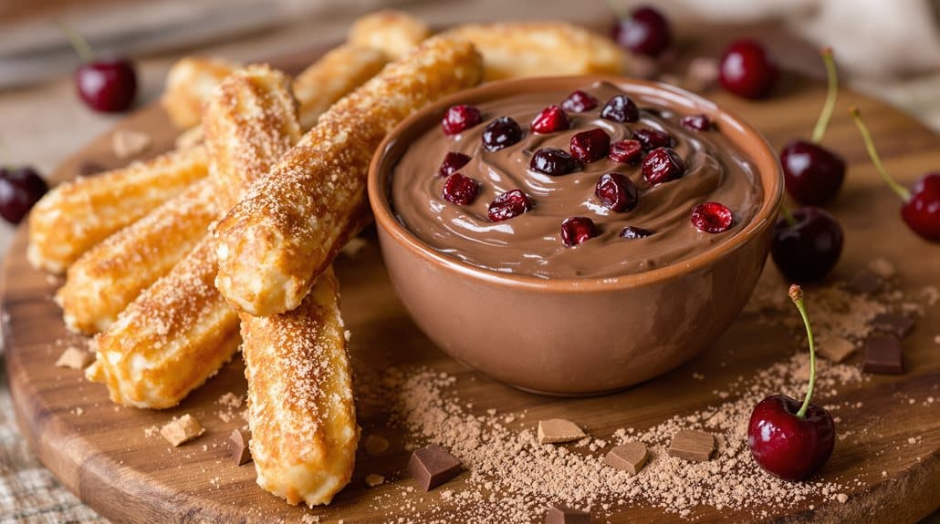schneller cremiger Schoko-Dip