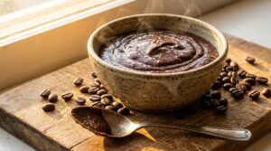 reicher Schokoladen-Espresso-Dip