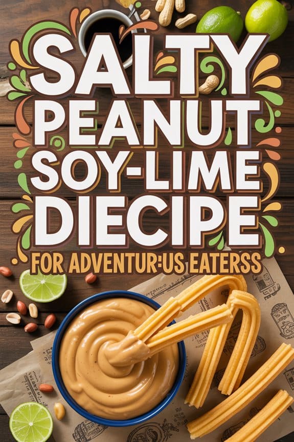 Salziges Erdnuss-Soja-Limetten-Dip Rezept für abenteuerlustige Esser salty peanut dip recipe 7rwgb