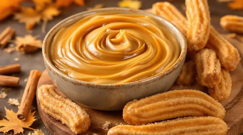 glatte cremige Churro-Dip