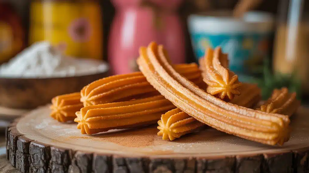 Zutaten für traditionelle vegane Churros