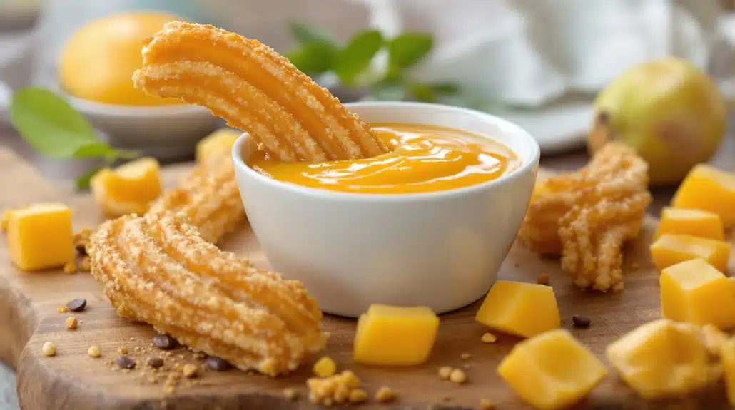 tropische Frucht-Dipsauce