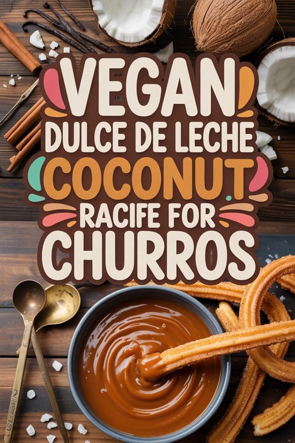 Vegane Dulce De Leche Kokosnusssauce Rezept für Churros vegan coconut sauce recipe veprw