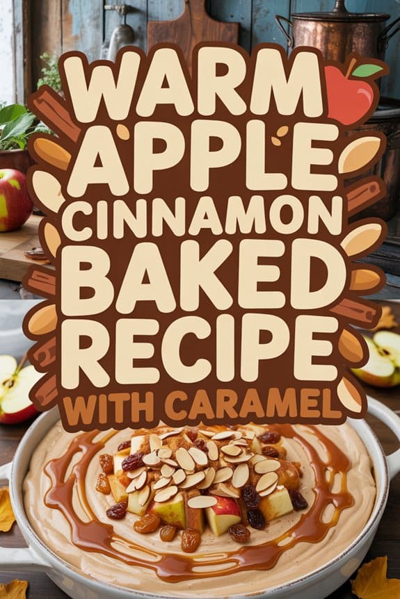 Warmer Apfel-Zimt-Überbackener Dip mit Karamell warm caramel apple dip og4wu