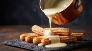 weiße Schokolade Vanillesoße